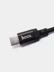 Черный кабель Hoco X14, 2 m, в оплетке