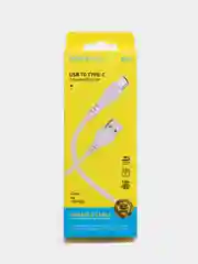 Белый кабель Borofone BX51 силиконовый, 1 м