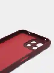 Тёмно-бордовый чехол для Xiaomi 10A, 10C, 9C, 9A, Note 11, Mi 12 Lite, 12X, с бортами, защитой камеры