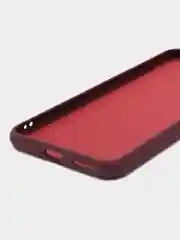 Тёмно-бордовый чехол для Xiaomi 10A, 10C, 9C, 9A, Note 11, Mi 12 Lite, 12X, с бортами, защитой камеры