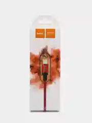 Красный кабель Hoco X14, 2 m, в оплетке