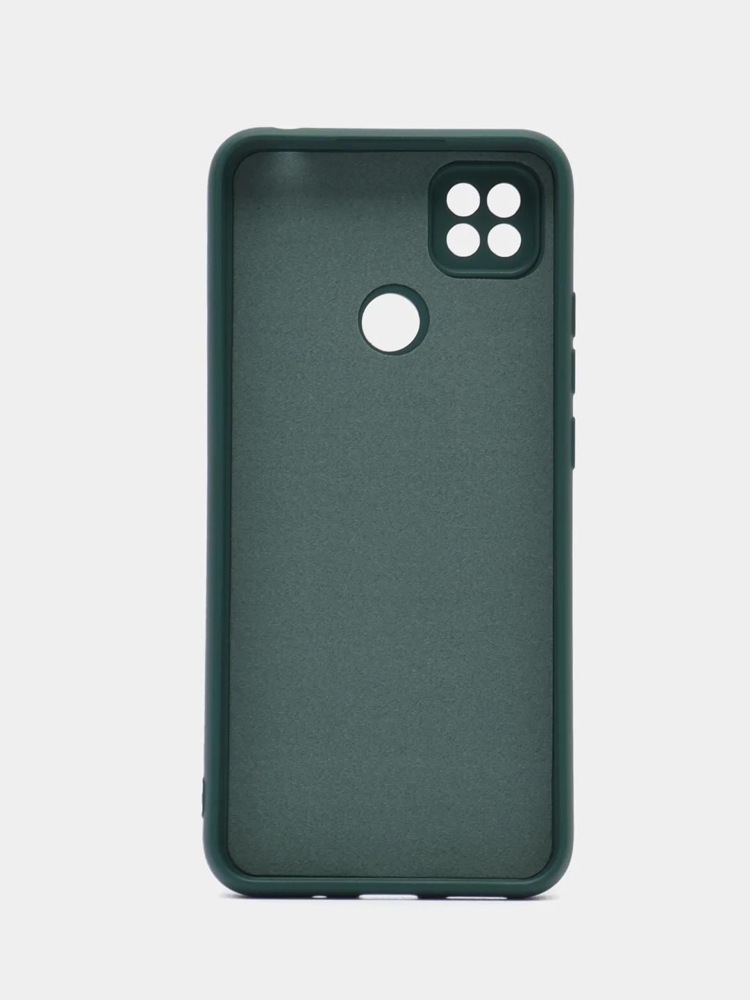 Зеленый чехол для Xiaomi 10A, 10C, 9C, 9A, Note 11, Mi 12 Lite, 12X, с бортами, защитой камеры