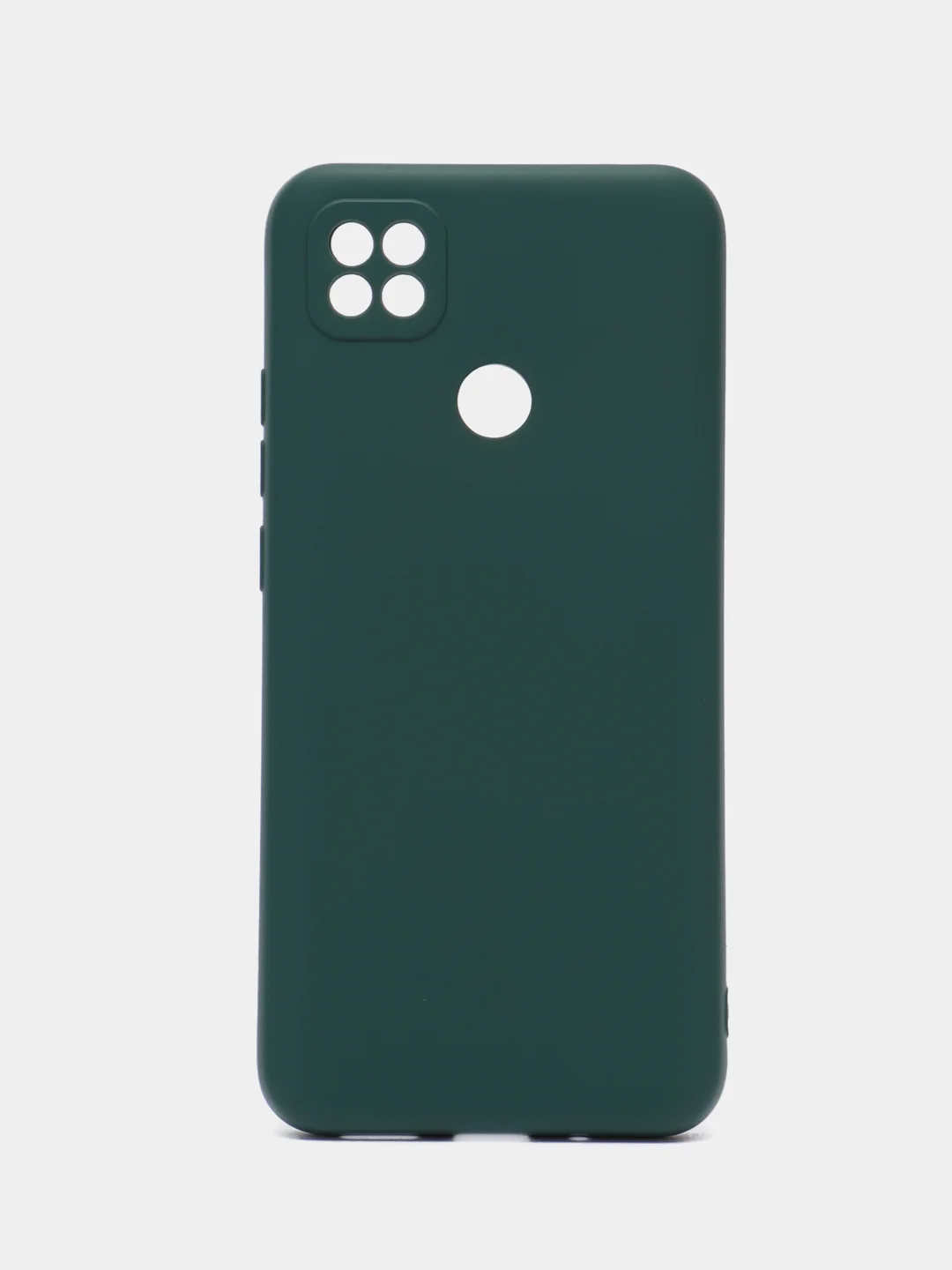 Зеленый чехол для Xiaomi 10A, 10C, 9C, 9A, Note 11, Mi 12 Lite, 12X, с бортами, защитой камеры
