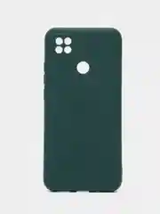 Зеленый чехол для Xiaomi 10A, 10C, 9C, 9A, Note 11, Mi 12 Lite, 12X, с бортами, защитой камеры