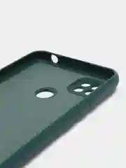 Зеленый чехол для Xiaomi 10A, 10C, 9C, 9A, Note 11, Mi 12 Lite, 12X, с бортами, защитой камеры