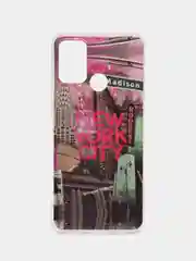 Розовый чехол для телефона Honor 9A, с картинками