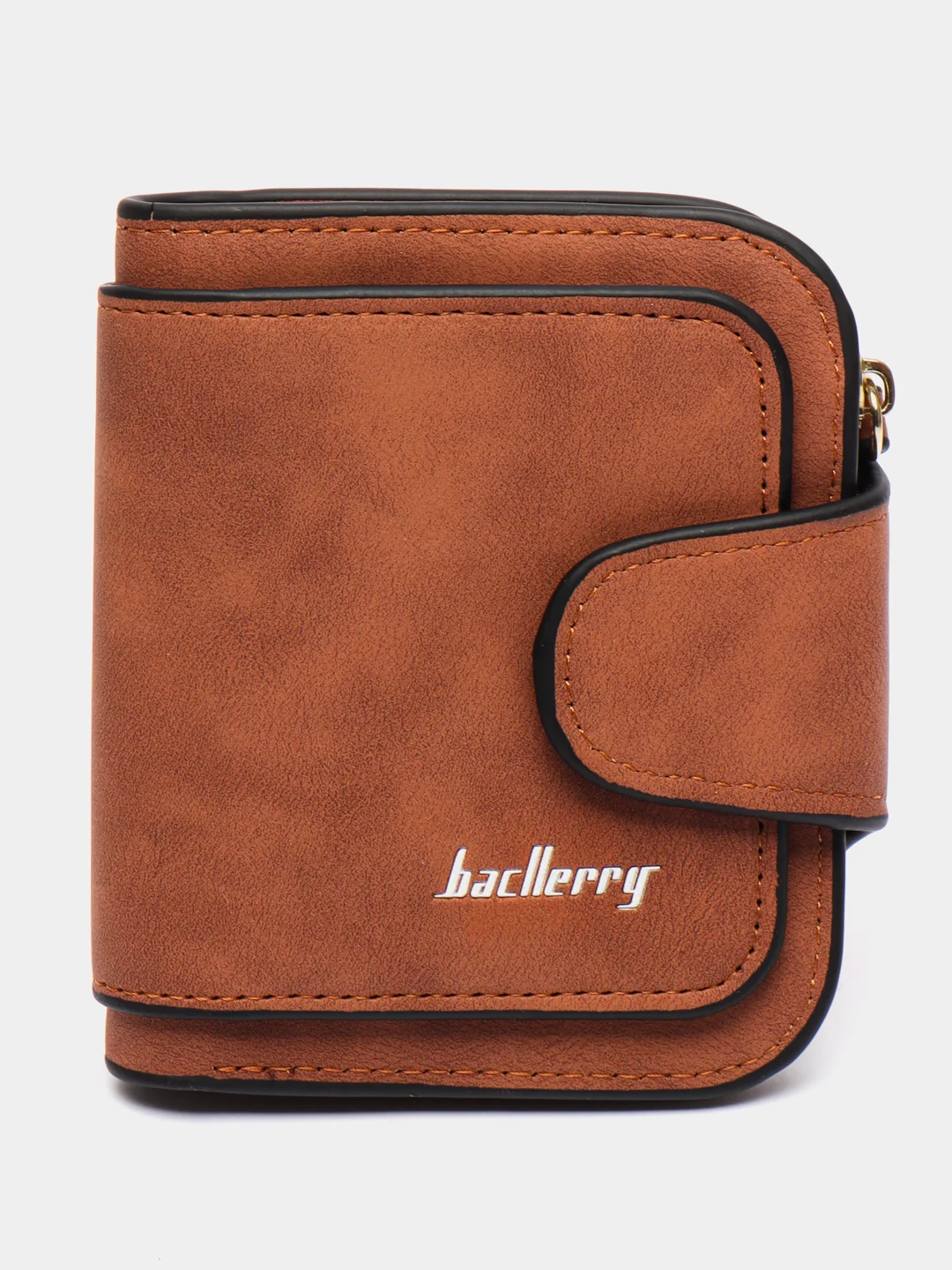 Коричневый кошелек женский Baellerry, из замши