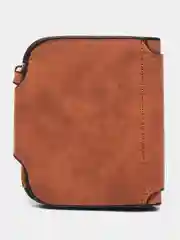 Коричневый кошелек женский Baellerry, из замши