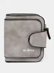 Серый кошелек женский Baellerry, из замши