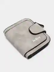 Серый кошелек женский Baellerry, из замши