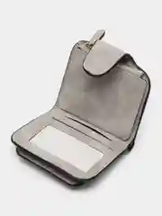 Серый кошелек женский Baellerry, из замши