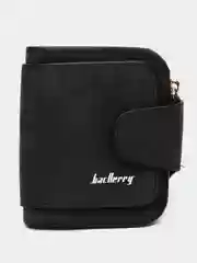Черный кошелек женский Baellerry, из замши