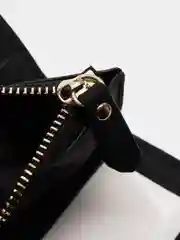 Черный кошелек женский Baellerry, из замши