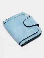 Голубой кошелек женский Baellerry, из замши