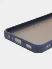 Синий чехол Samsung Galaxy A03 Core, полупрозрачный (Самсунг Галакси А03 Кор)