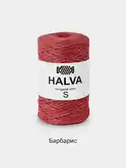 Алый шпагат джутовый Halva, 100% джут, цветной