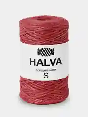 Алый шпагат джутовый Halva, 100% джут, цветной