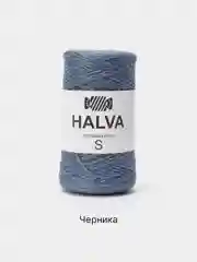 Светло-синий шпагат джутовый Halva, 100% джут, цветной