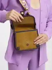 Белый женская сумка на плечо