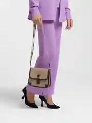 Хаки женская сумка на плечо