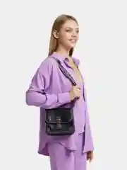 Черный женская сумка на плечо