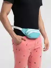 Бирюзовый сумка поясная Toprock Pirazhok Mini