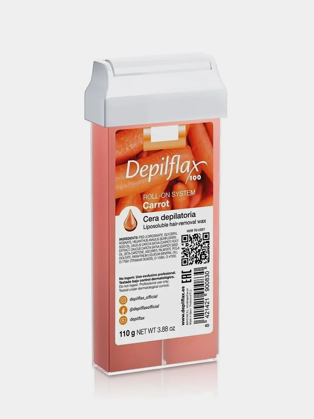 Воск в картридже разный ПРЕМИУМ Depilflax 110 гр Испания