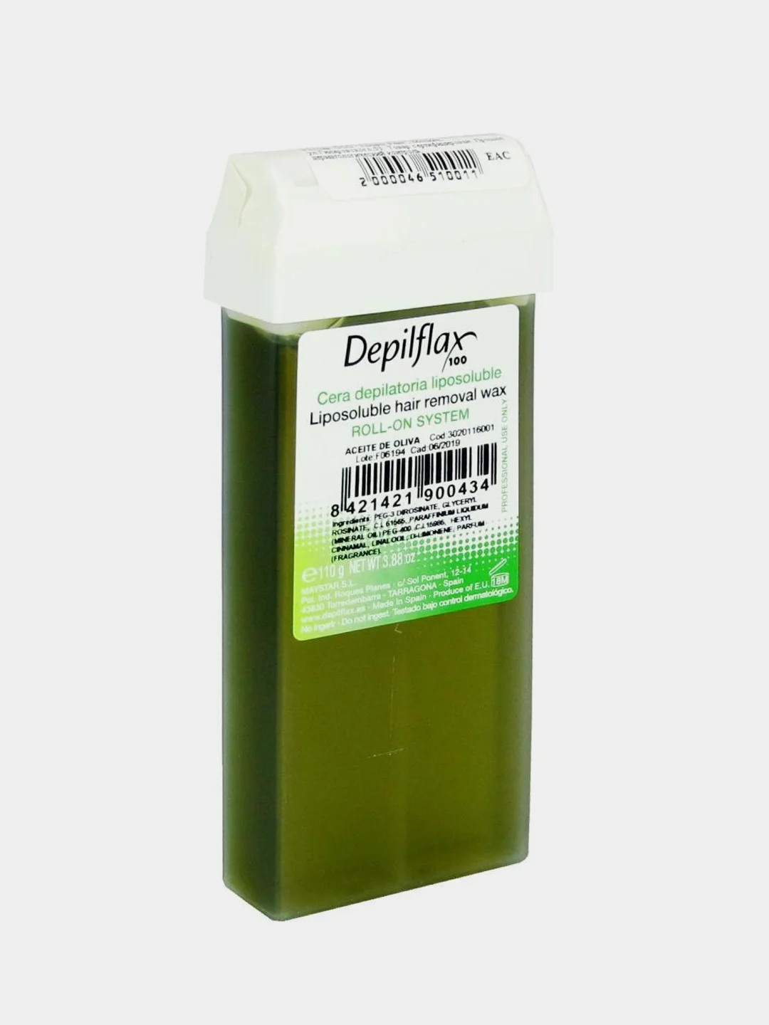 Воск в картридже разный ПРЕМИУМ Depilflax 110 гр Испания