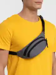 Серый сумка поясная Toprock Pirazhok Mini