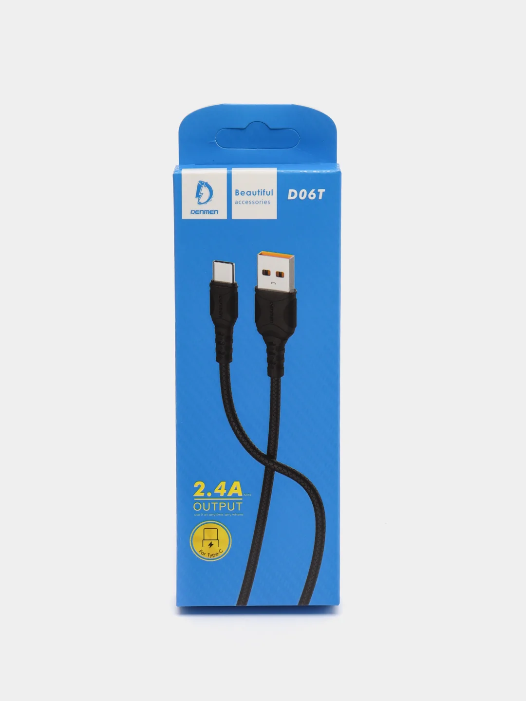 Черный кабель для зарядки iPhone, Android, Type-C, Lightning, micro, USB