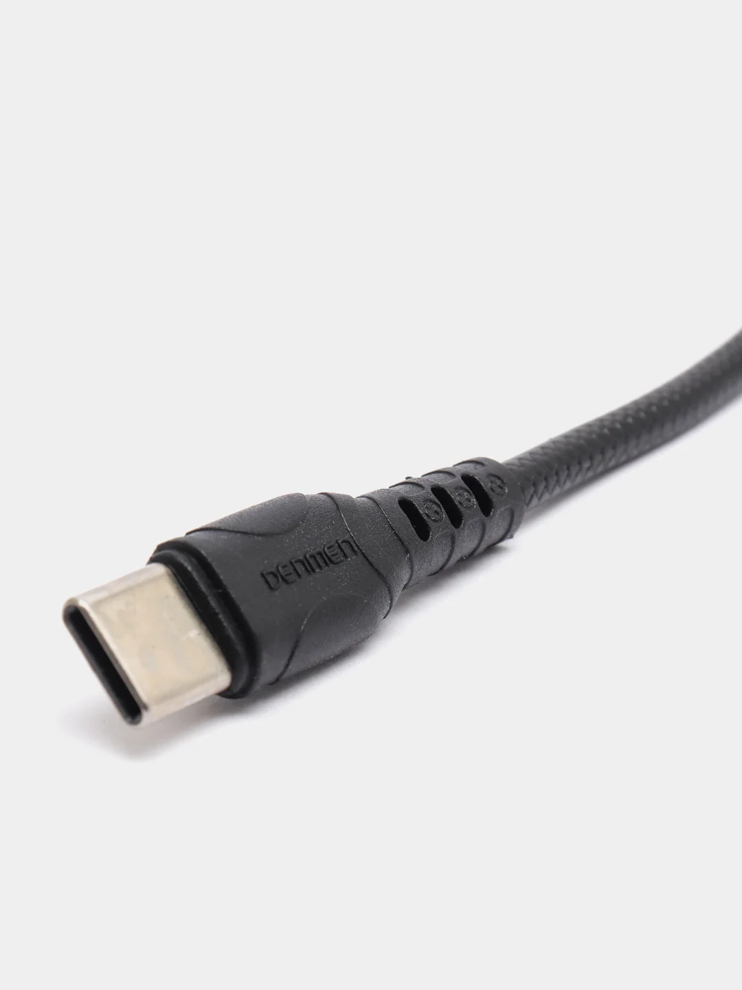 Черный кабель для зарядки iPhone, Android, Type-C, Lightning, micro, USB