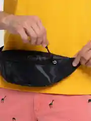Тёмно-серый сумка поясная Toprock Mini Fan