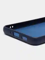 Темно-синий чехол для Samsung S21FE, A23, A12, A33, A31, A32, A03 M32 4G, с защитой камеры и бортами