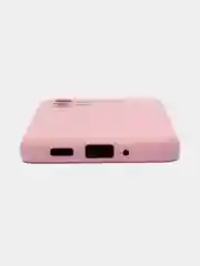 Розовый чехол для Samsung S21FE, A23, A12, A33, A31, A32, A03 M32 4G, с защитой камеры и бортами