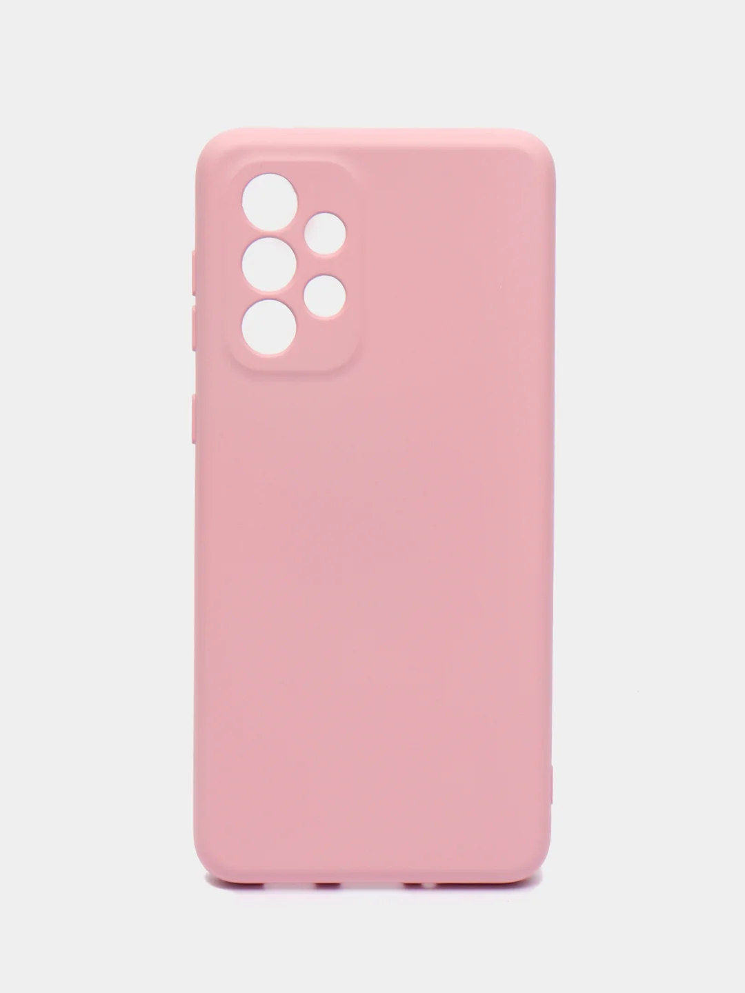 Розовый чехол для Samsung S21FE, A23, A12, A33, A31, A32, A03 M32 4G, с защитой камеры и бортами