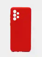 Красный чехол для Samsung S21FE, A23, A12, A33, A31, A32, A03 M32 4G, с защитой камеры и бортами