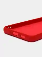 Красный чехол для Samsung S21FE, A23, A12, A33, A31, A32, A03 M32 4G, с защитой камеры и бортами