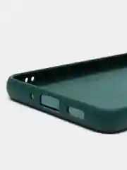 Зеленый чехол для Samsung S21FE, A23, A12, A33, A31, A32, A03 M32 4G, с защитой камеры и бортами