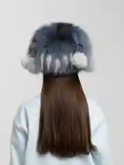 Шапка для девочки, зимняя