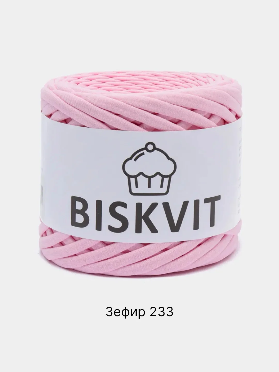 Конфетный пряжа Трикотажная Biskvit 100% Хлопок 330г 100м ( Бисквит Часть 1 )