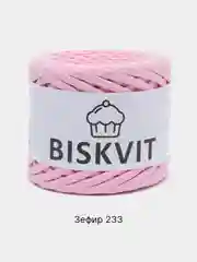 Конфетный пряжа Трикотажная Biskvit 100% Хлопок 330г 100м ( Бисквит Часть 1 )