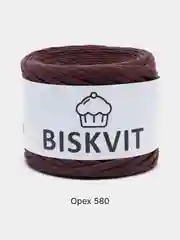 Коричневый пряжа Трикотажная Biskvit 100% Хлопок 330г 100м ( Бисквит Часть 1 )