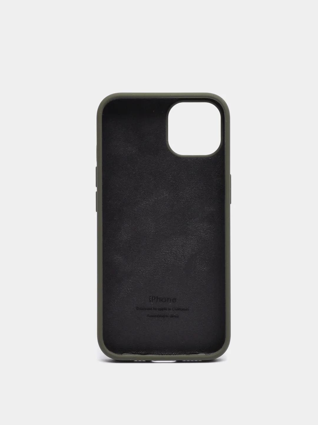 Хром чехол Silicone Case для iPhone 12-13 Pro