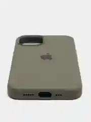 Хром чехол Silicone Case для iPhone 12-13 Pro