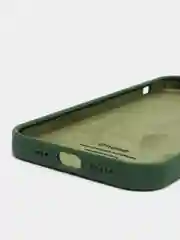 Зеленый чехол Silicone Case для iPhone 12-13 Pro