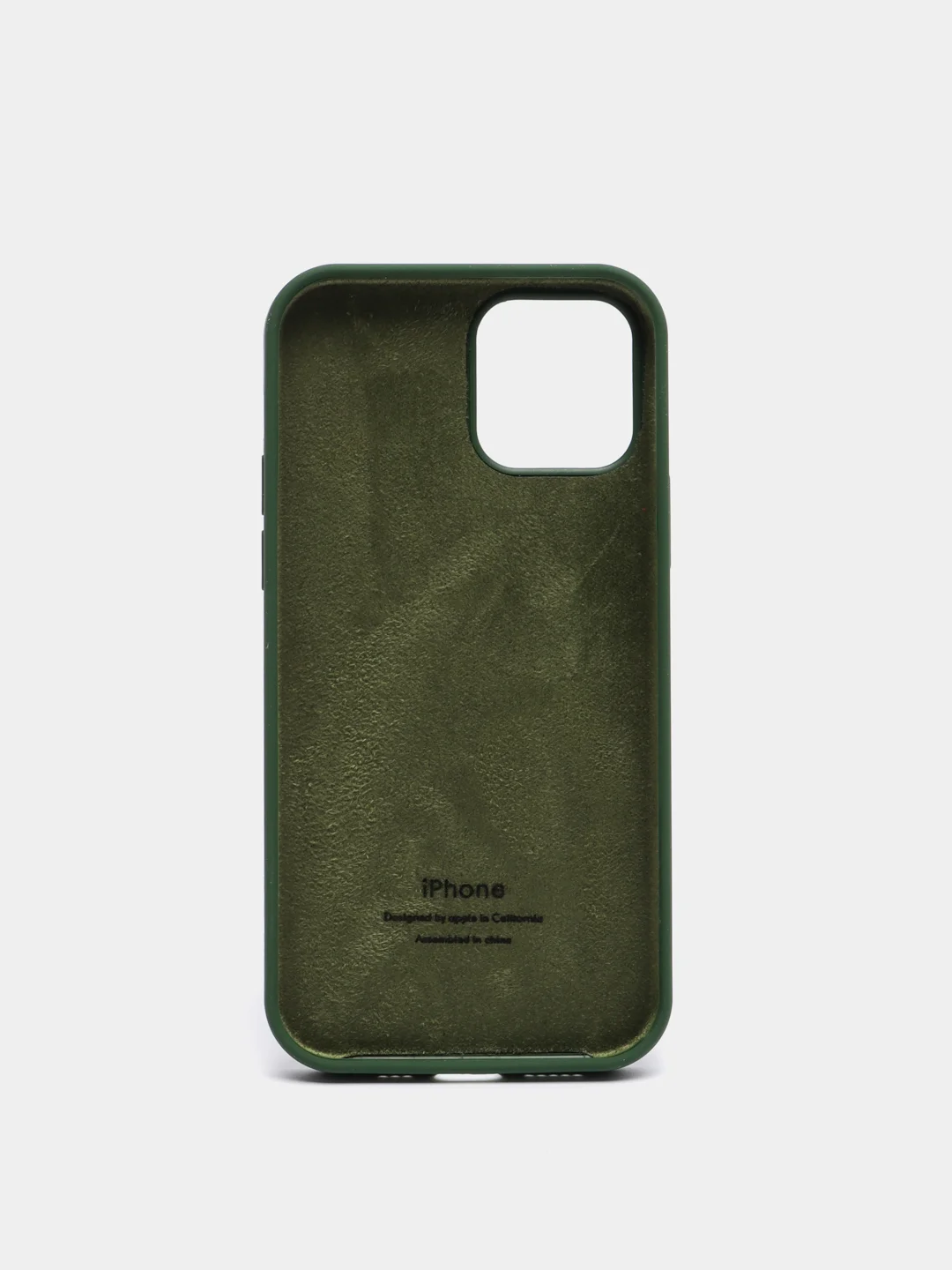 Зеленый чехол Silicone Case для iPhone 12-13 Pro