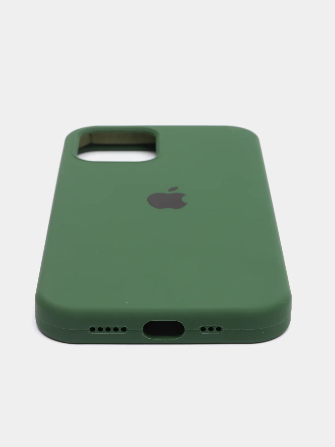 Зеленый чехол Silicone Case для iPhone 12-13 Pro