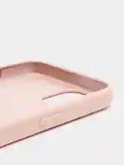Бежевый меланж чехол Silicone Case для iPhone 12-13 Pro