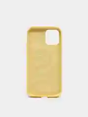 Желтый чехол Silicone Case для iPhone 12-13 Pro