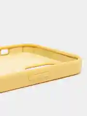 Желтый чехол Silicone Case для iPhone 12-13 Pro